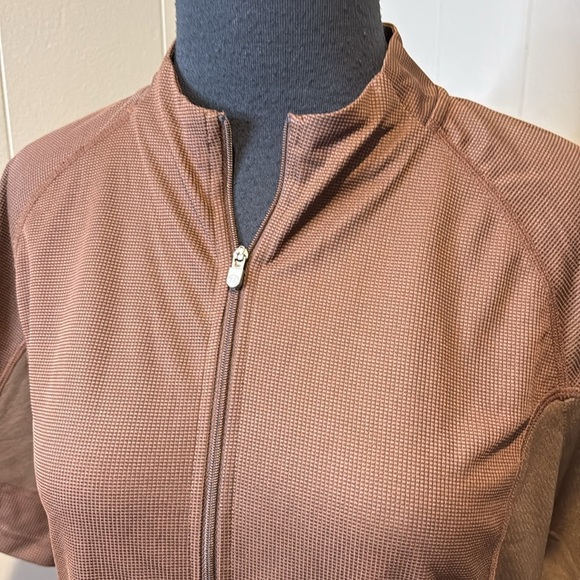 Novara Women’s Medium Zip Up Bike Cycling Back Pockets Zipper - Picture 2 of 6